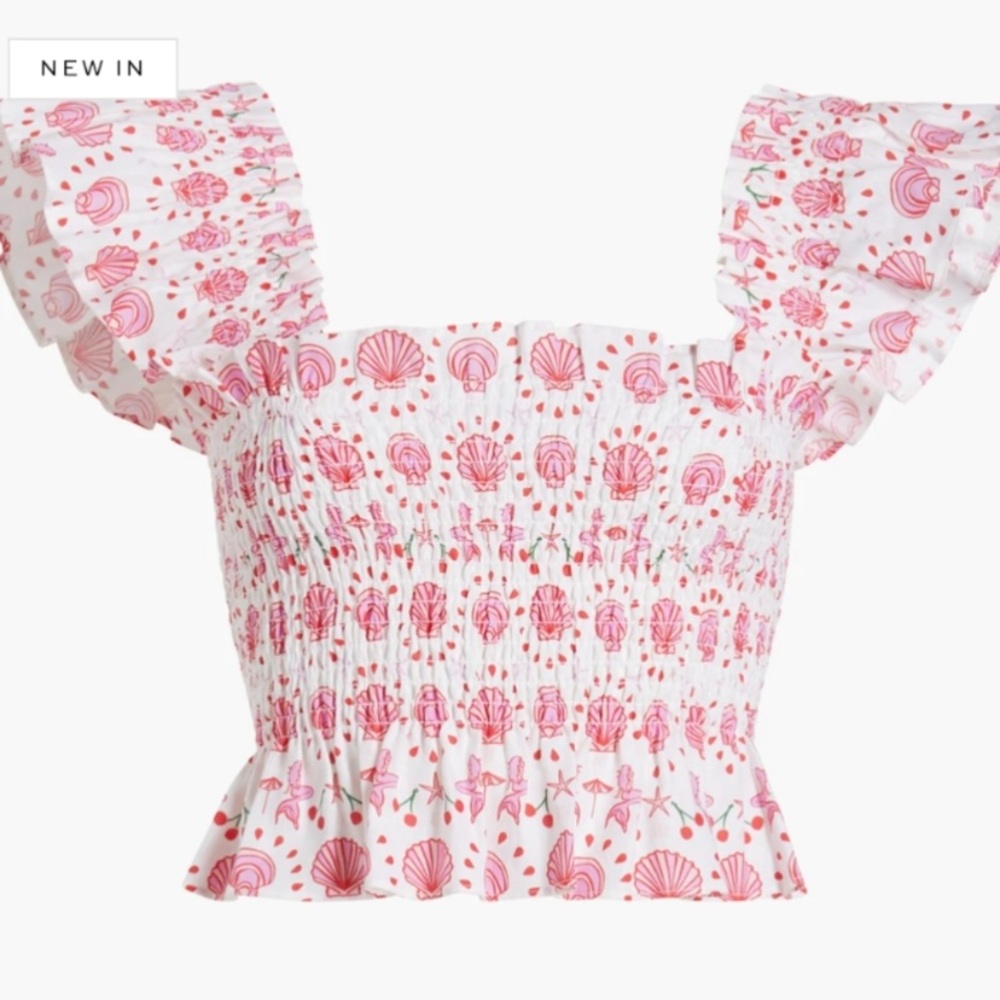 Hill House Paz Top- mermaid collection Sz XS new no tags
